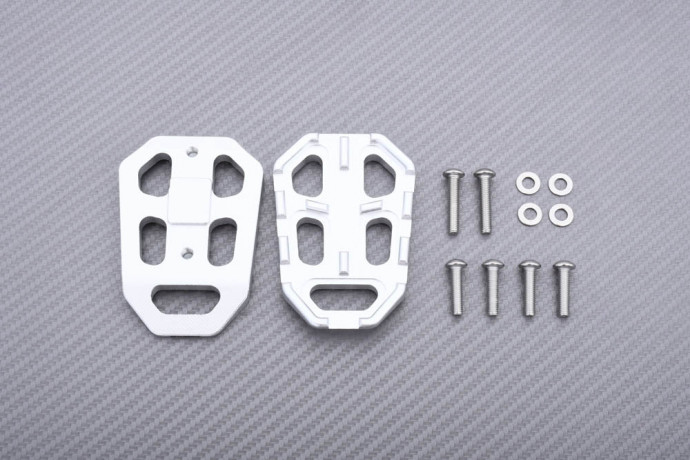 Elargisseurs de Repose-pieds Aluminium Spécifiques SUZUKI VSTROM DL 650 / 1000 2002 - 2023