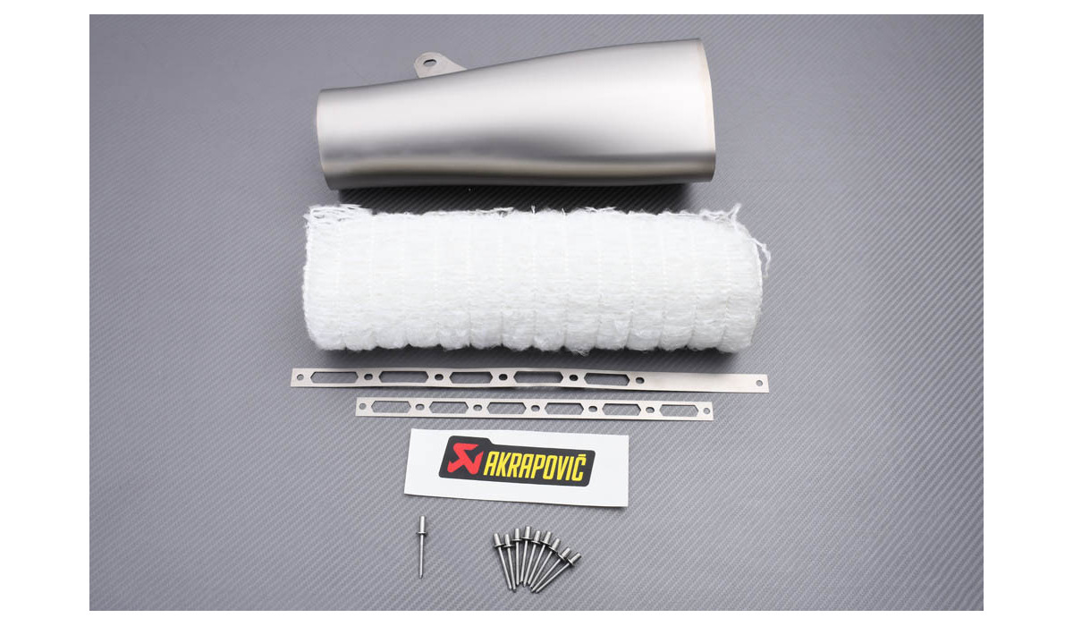 Kit réparation silencieux laine de roche Akrapovic