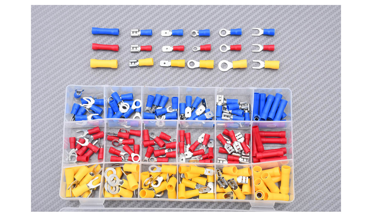 Caja de conectores eléctricos aislados