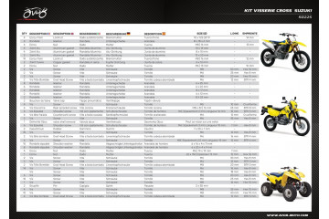 Kit premium viteria ATV / Cross / Enduro / Trial SUZUKI