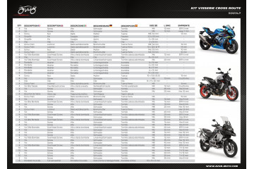 Complete Sport Touring / Roadsters / Supersport / Trails Universal bolt kit