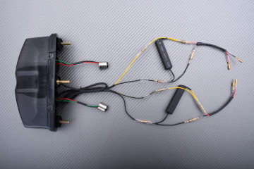 Fanale posteriore a LED "Plug & Play" con indicatori di direzioni integrati KAWASAKI ZXR 400 / ZXR 750 / GPZ 500 1991 - 2002