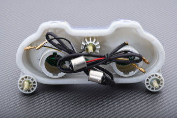 Fanale posteriore a LED "Plug & Play" con indicatori di direzioni integrati KAWASAKI ZX6R / ZX9R / ZZR 600 / ZR7 2000 - 2007