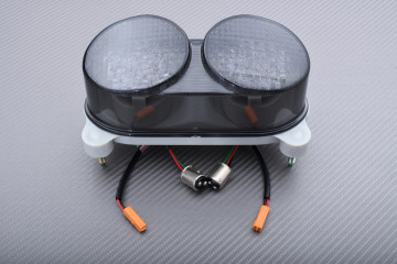 Fanale posteriore a LED "Plug & Play" con indicatori di direzioni integrati KAWASAKI ZX6R / ZX9R / ZZR 600 / ZR7 2000 - 2007