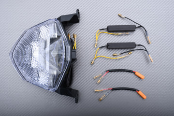 Feu Arrière à LED "Plug & Play" avec clignotants intégrés KAWASAKI Z750 / Z1000 / ZX6R / ZX10R 2007 - 2013