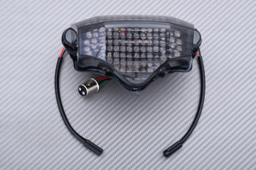 Feu Arrière à LED "Plug & Play" avec clignotants intégrés YAMAHA FZ6 / FAZER 600 2004 - 2014