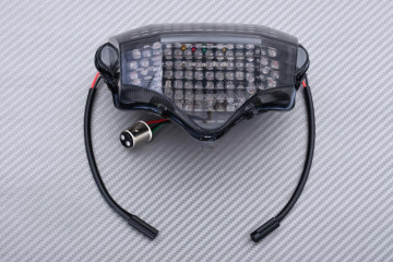 Piloto trasero LED "Plug & Play" con intermitentes integrados YAMAHA FZ6 / FAZER 600 2004 - 2014