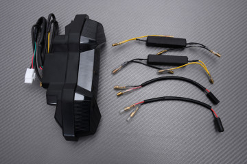 Piloto trasero LED "Plug & Play" con intermitentes integrados YAMAHA MT07 / MT09 / TRACER 700 / 900 2013 - 2019