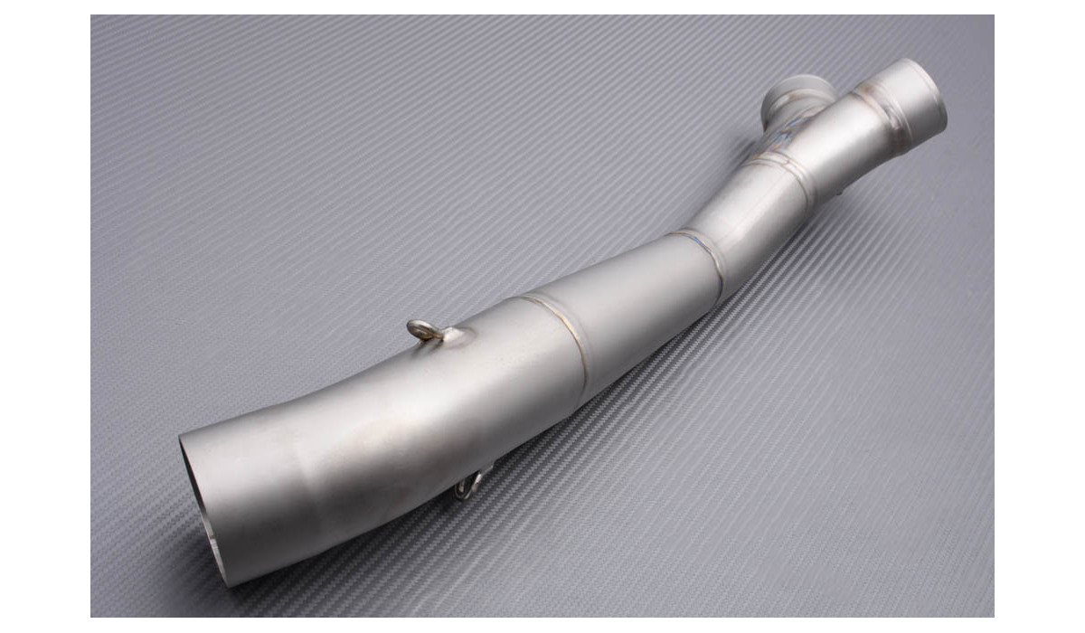 Tube intermédiaire Mid Pipe de ligne complète AKRAPOVIC