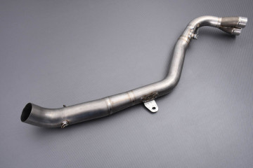 Tubo intermediario / Mid Pipe linea completa AKRAPOVIC KAWASAKI ZX6R 636 / ZX6RR 2005 - 2006