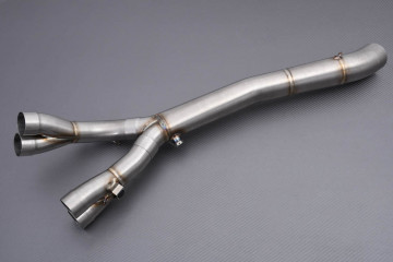 Tube intermédiaire / Mid Pipe de ligne complète AKRAPOVIC SUZUKI HAYABUSA GSXR 1340 2008 - 2017