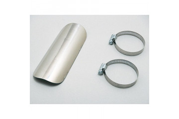 DAYTONA chrome steel termic shield / exhaust protector