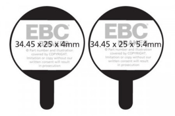 EBC Bicycle brake pads...