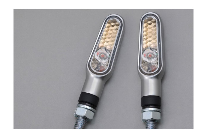 Paire de clignotants LED Aluminium DAYTONA