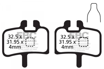EBC Bicycle brake pads HAYES MX1 / PROMAX DSK