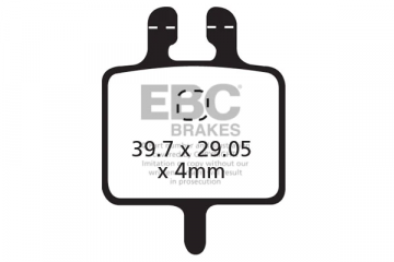 Plaquettes de frein vélo EBC GRIMECA EARLY MECHANICAL / SYSTEM 15 / SYSTEM 1