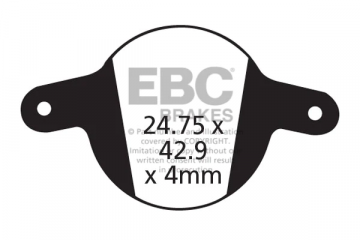 EBC Bicycle brake pads PROMAX DSK / MAGURA CLARA / LOUISE