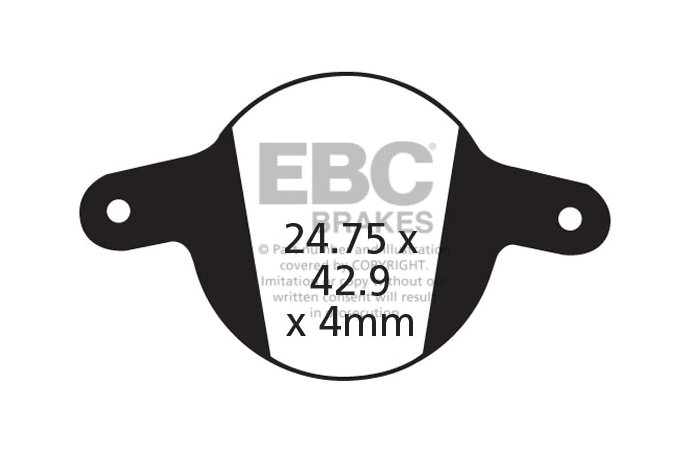 Pastillas de freno para bicicletas EBC PROMAX DSK / MAGURA CLARA / LOUISE