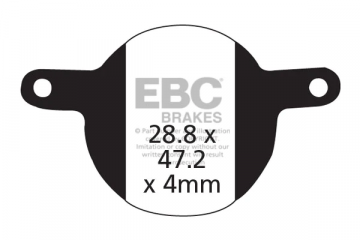 Pastillas de freno para bicicletas EBC MAGURA JULIE (2001-08)