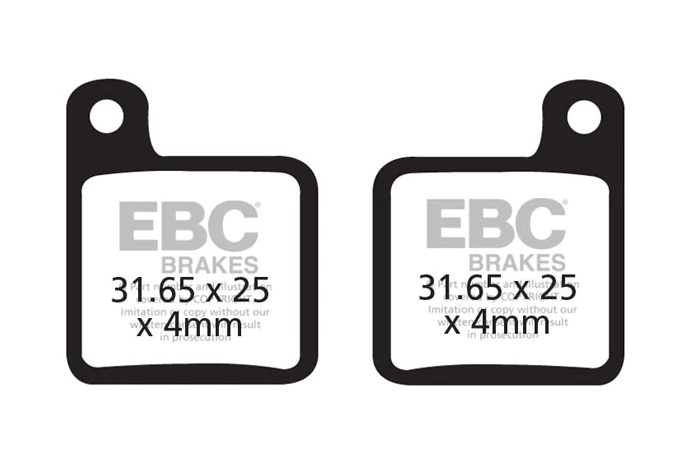 EBC Bicycle brake pads GIANT / MPH 2 / MPH 3