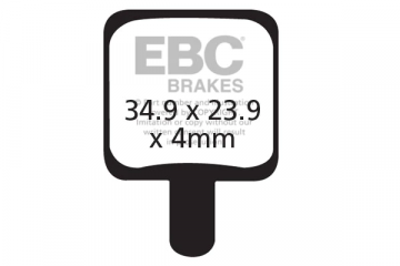 EBC Bicycle brake pads EBERLE BM