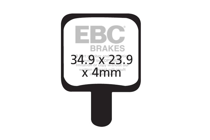 EBC Bicycle brake pads EBERLE BM