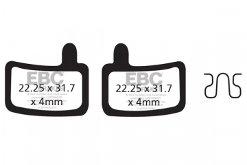 Kit EBC Pastiglie Freni Gialle e Dischi Sportivi Turbo Groove Anterior