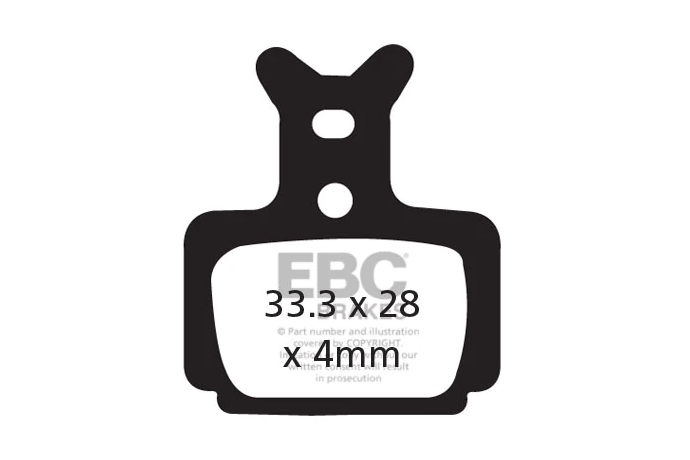 EBC Bicycle brake pads FORMULA