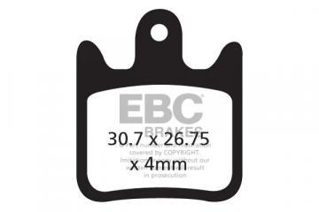 Plaquettes de frein vélo EBC HOPE TECH / RACE / MONO / XCR