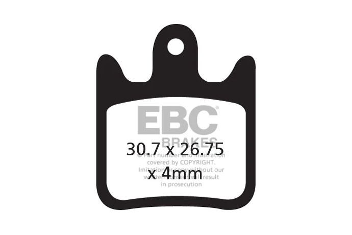 EBC Bicycle brake pads HOPE TECH / RACE / MONO / XCR