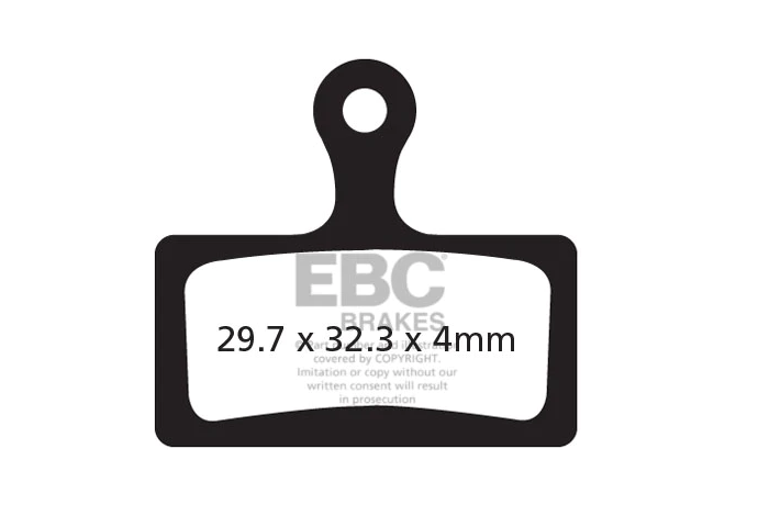 EBC Bicycle brake pads CLARKS / FSA / SHIMANO / REVER