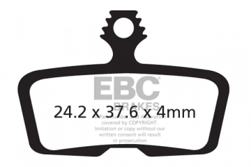 Pastillas de freno para bicicletas EBC AVID/SRAM CODE / GUIDE