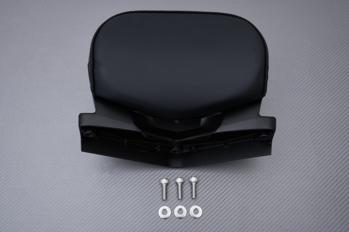 Passenger Seat Backrest Motorcycle Passenger Backrest For Indian Scout Bobber (2018-2023) – Detachable Sissy Bar, Brown Leather Kawasaki Vulcan S 650 Accessories