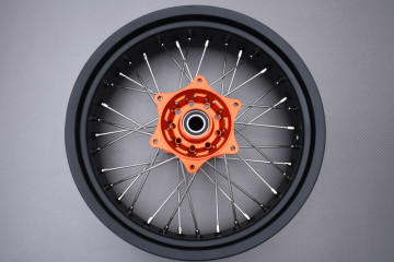 Cerchio posteriore 17' Supermoto KTM EXCF / EXC 125 / 200 / 250 / 350 / 400 / 525 2003 - 2015 (5 x 17)