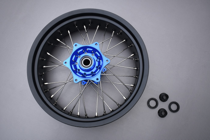 Jante Arrière 17' Supermotard KTM EXCF / EXC 150 / 250 / 350 / 450 / 500 2016 - 2023 (5 x 17)