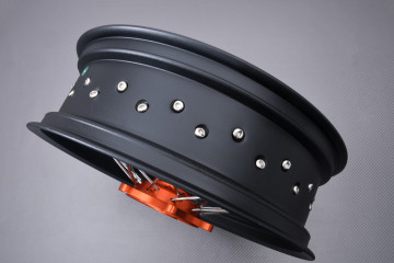 Jante Arrière 17' Supermotard HUSABERG FE / TE 125 / 250 / 390 / 450 / 501 / 570 2009 - 2014 (5 x 17)