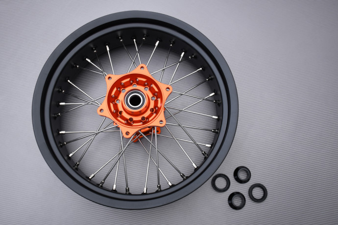 Cerchio posteriore 17' Supermoto KTM SMR / SXF / SX 125 / 250 / 350 / 450 2013 - 2014 (5 x 17)