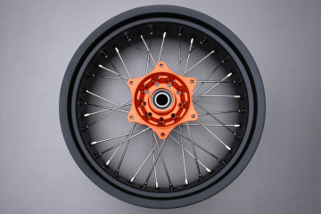 Supermoto Rear Rim 17' KTM SMR / SXF / SX 125 / 250 / 350 / 450 2013 - 2014 (5 x 17)