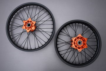 Pair of Front and Rear Rims 21" / 18" Off Road / Enduro KTM XC 250 / 300 2013 - 2014