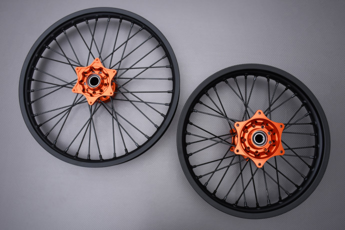 Billets Avant Et Arrière Marron – Conversion Double Sangle Enduro-Balance Pour Selles Tucker/Circle Y