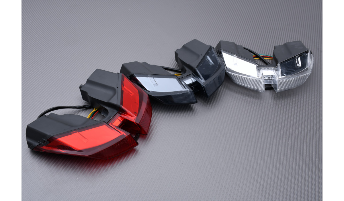Fanale Posteriore Ducati Con Frecce Integrate - Compatibile 848, 1098, 1198 (Fumè Chiaro) - Foto 7