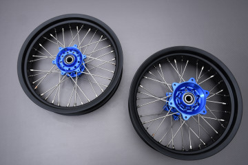 Pair of Front and Rear Rims 17' / 17' Supermotard GASGAS EXF / EX 250 / 300 / 350 / 450 2021 - 2023
