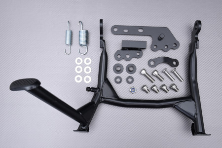 Set Béquille Centrale En Acier Noir YAMAHA XTZ 700 TENERE / RALLY 2019-2024