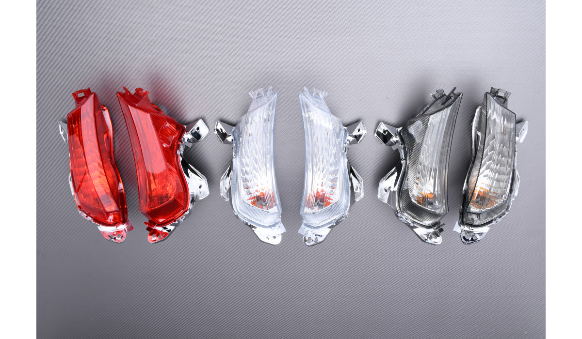 AVDB-moto Bloc Phare/Optique Avant Compatible Avec YAMAHA XMAX 125 / TECHMAX 2018-2022, XMAX 200 2018-2019, XMAX 300 / TECHMAX 2017-2022, XMAX 400 / TECHMAX 2018-2020, EVOLIS 300 2017-2018