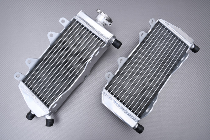 AVDB Pair of Reinforced Racing Water Radiators YAMAHA YZ 125 2005 - 2011