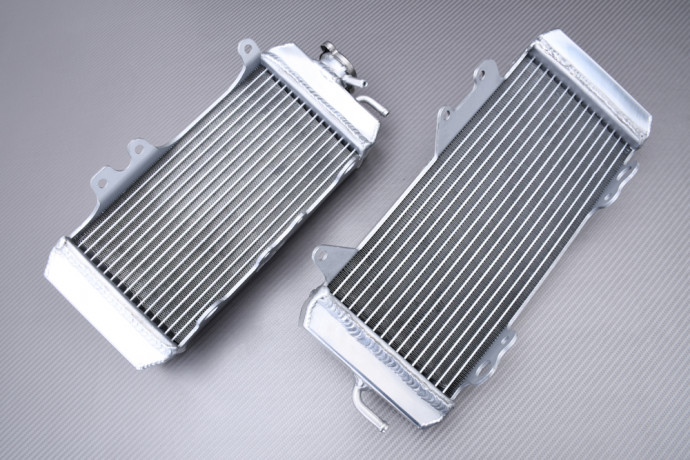 AVDB Pair of Reinforced Racing Water Radiators KAWASAKI KXF 250 2009