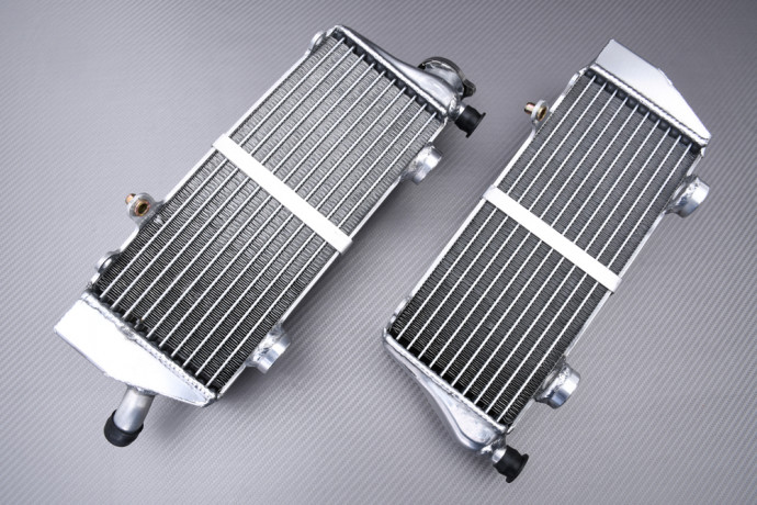 AVDB Pair of Ultra-Reinforced Racing Water Radiators HUSQVARNA TC / TE 125 / 250 / 300 2014 - 2016