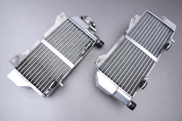 AVDB Pair of Ultra-Reinforced Racing Water Radiators SUZUKI RMZ 250 2019 - 2024