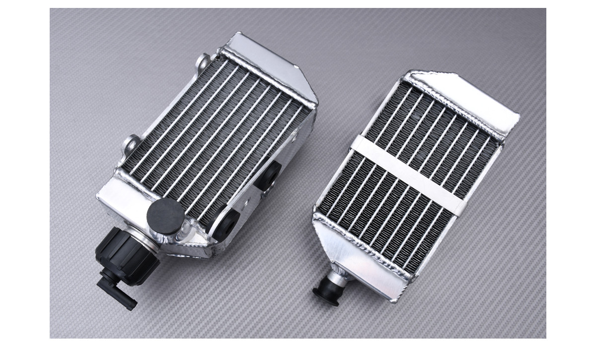 AVDB Pair of Ultra-Reinforced Racing Water Radiators GASGAS MC 50 2021 ...