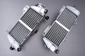 AVDB Pair of Ultra-Reinforced Racing Water Radiators KAWASAKI KDX 200 / 220 R 1995 - 2006